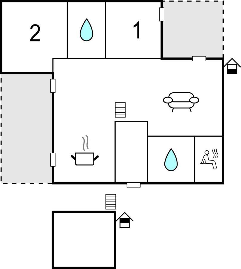 Awesome Home In Lembruch-Duemmer See With Kitchen ภายนอก รูปภาพ
